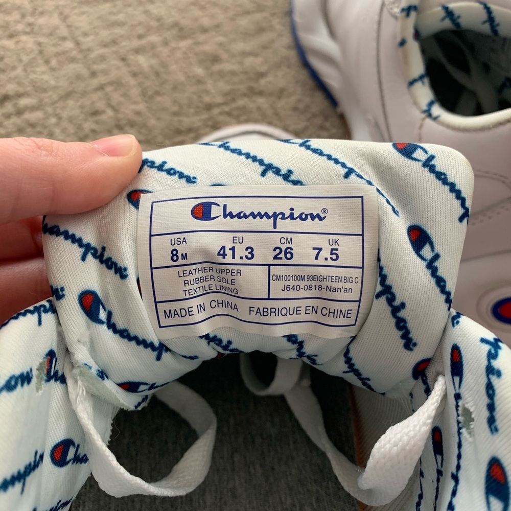 SOLD //// CHAMPION Sneakers - Picture 4 of 5